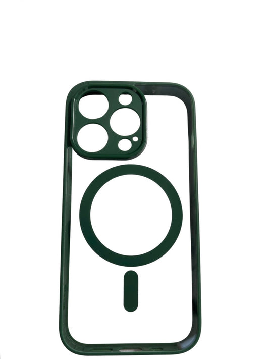 Forest Green iPhone 15 Pro Max MagSafe case